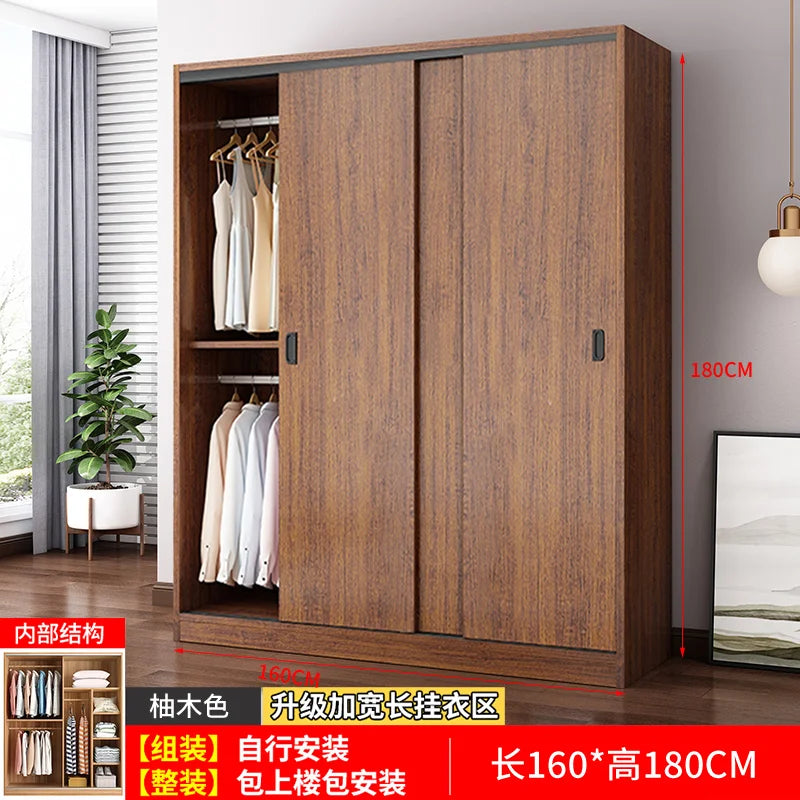 Drawers Shelves Closet Storage Organizer Bedroom Partitions Wardrobe Wooden Display Fabric Modern Guarda Roupa Home Furniture