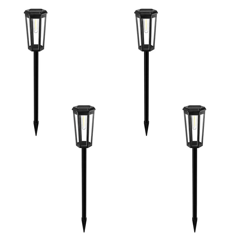 1/4/6 Pack Solar Pathway Lights Outdoor Solar Lights IP65 Waterproof Garden Lights Solar Lamp Outdoor Landscape Lamps for Lawn