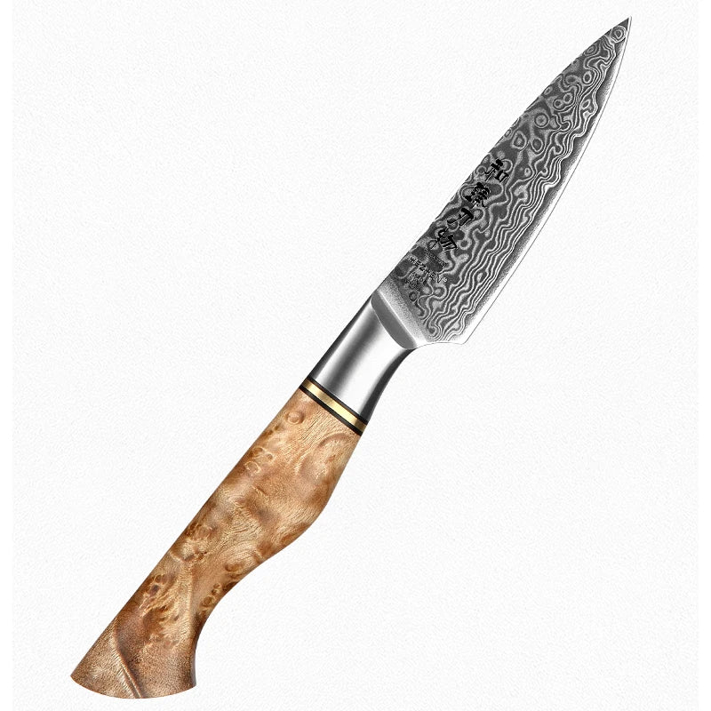 HEZHEN Kitchen Knife Set 1-7PC Damascus Steel knives Chef Knife Kitchen Accessories Professional Chef knives Cooking Tools
Messerset