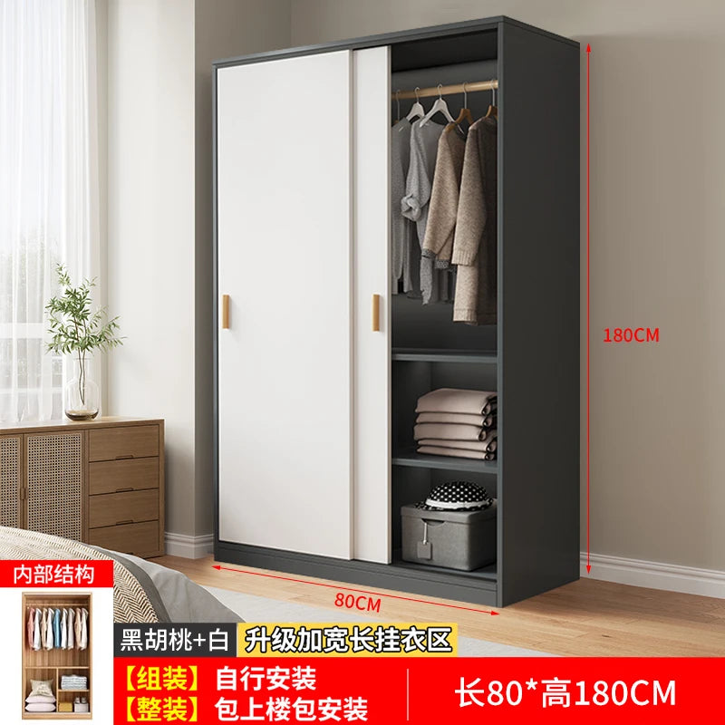 Drawers Shelves Closet Storage Organizer Bedroom Partitions Wardrobe Wooden Display Fabric Modern Guarda Roupa Home Furniture