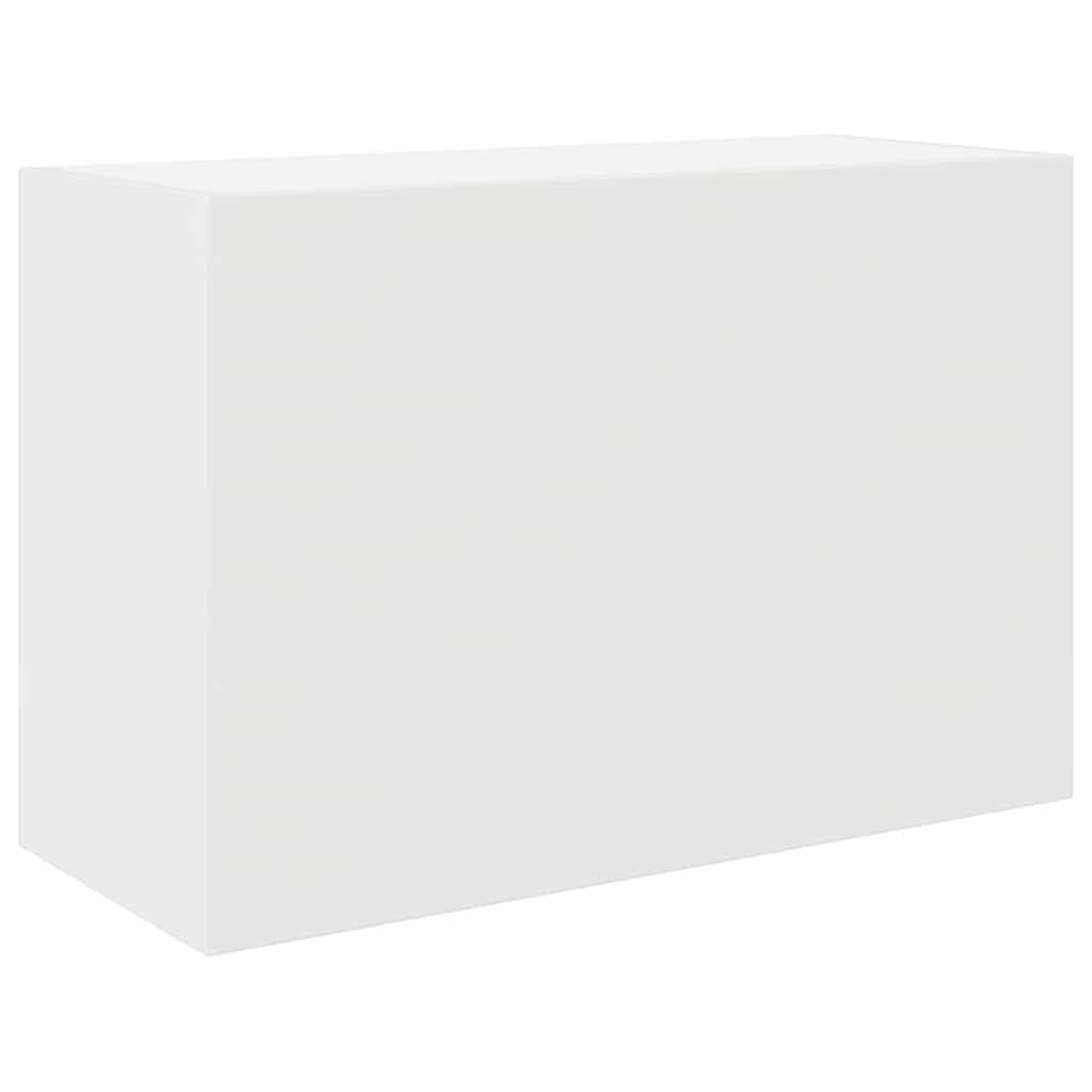vidaXL Bathroom Wall Cabinet White 80 x 25 x 30 cm Wood Material Wall Cabinet Bathroom Wall Cabinet