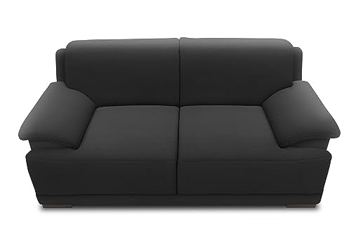 DOMO. collection Sofa Telos, 3-Sitzer Boxspringsofa, 3er Sofa mit Boxspringfederung, zeitlose Couch mit breiten Armlehnen, Polstergarnitur 218 x 96 x 80 cm (BxTxH), beige (hell)