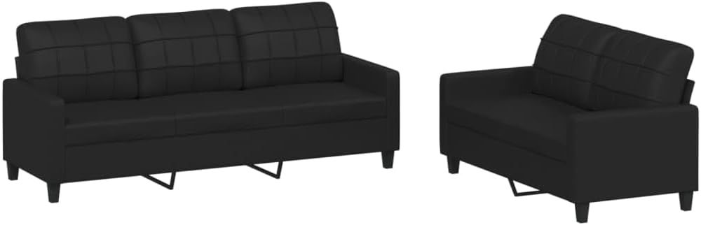 SECOLI Sofa Set Kunstleder