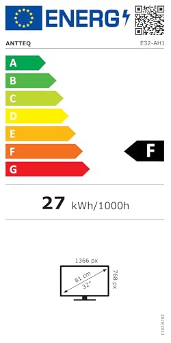 AB50D1 Fernseher 50 Zoll (TV 127 cm), Dolby Audio, LED, Triple Tuner DVB-C / T2 / S2, CI+, HDMI, Mediaplayer per USB, digitaler Audioausgang, incl. Hotelmodus
