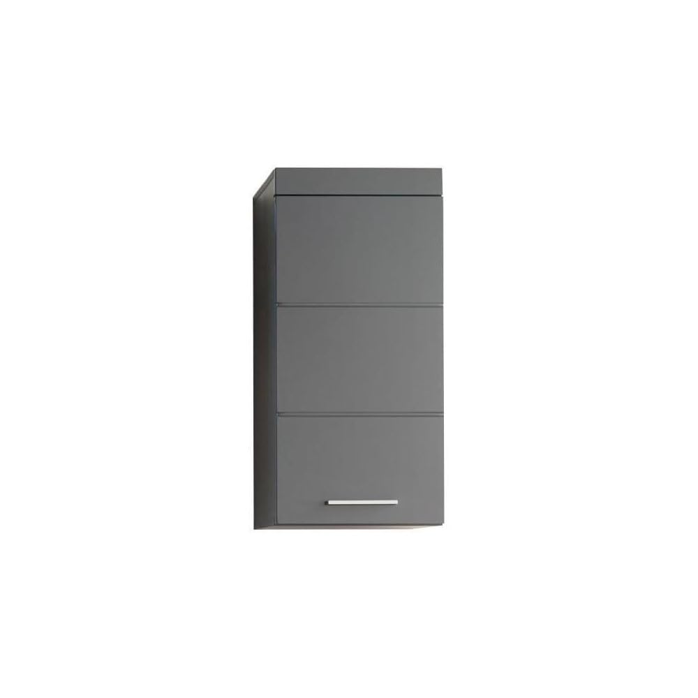 Trendteam Amanda Smart Living Bathroom Wall Cupboard 37 x 77 x 23 cm with Lots of Storage Space