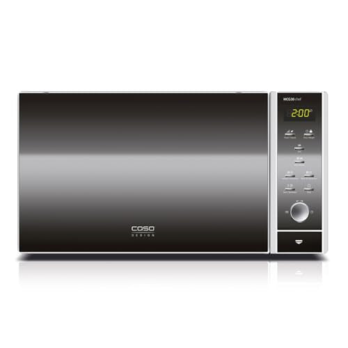Caso MCG30 Ceramic Chef 3-in-1 Microwave, Silver