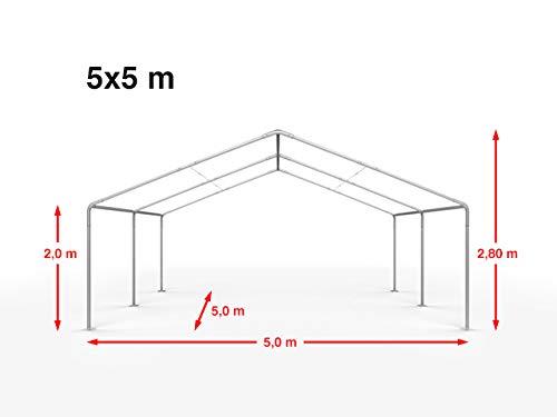 TOOLPORT PE Premium Variant Tent, 3x6 m