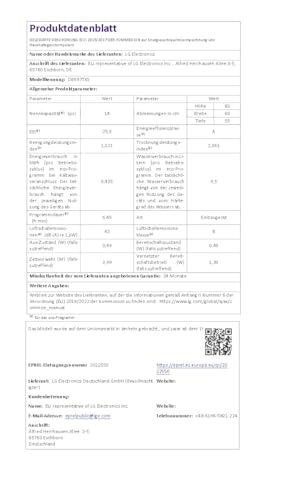 LG DB597TXS Energy Class A -20% Fully Integrated Dishwasher Dishwasher with Cutlery Drawer Automatic Drying Door Opening Steam Cleaning Ultra Quiet Silver