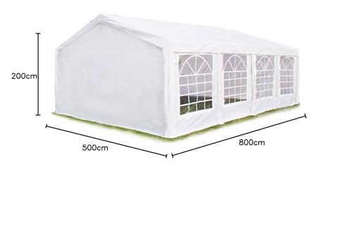 TOOLPORT PE Premium Variant Tent, 3x6 m