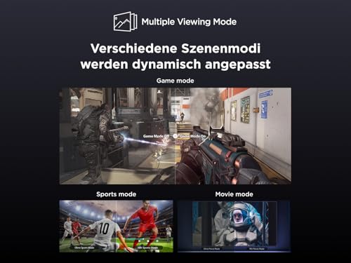 TCL 43V6C 43 Inch 4K UHD Smart TV - HDR10+, HVA Panel, Dolby Vision, Google TV, HDMI 2.1, DVB-T2/C/S2, Bluetooth 5.2, Voice Control with Alexa & Google Assistant