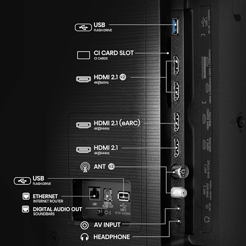 Hisense 43E7Q 43 Inch 4K UHD QLED, Smart TV, Game Mode Plus, Filmaker Mode, Dolby Vision Atmos, HDR10, HLG, HDR Immersive, AI 4K Upscaler, Dolby MS12, DTS X, Voice Control [2025]