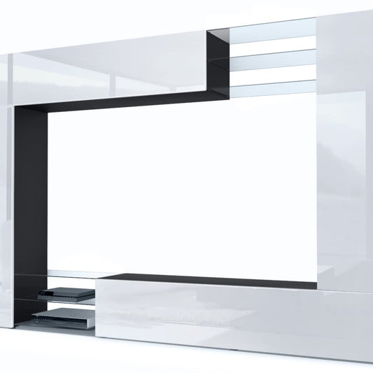 Vladon Mirage Wall Unit Black