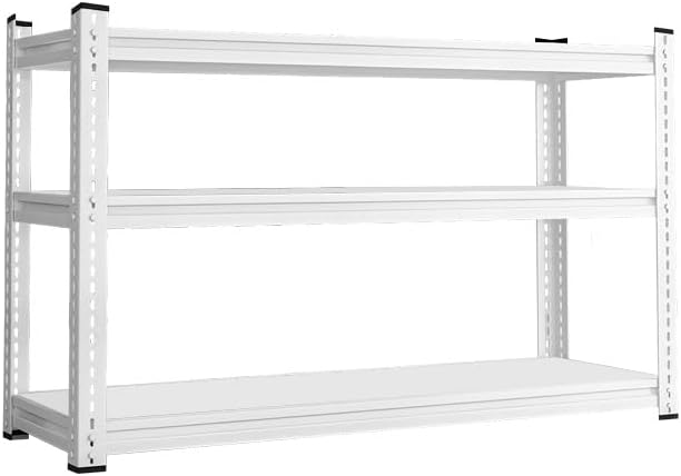 Metal Shelf, Outdoor Pumpkin Hole (Outer Hole) (White, 80 x 35 x 180 x 5)