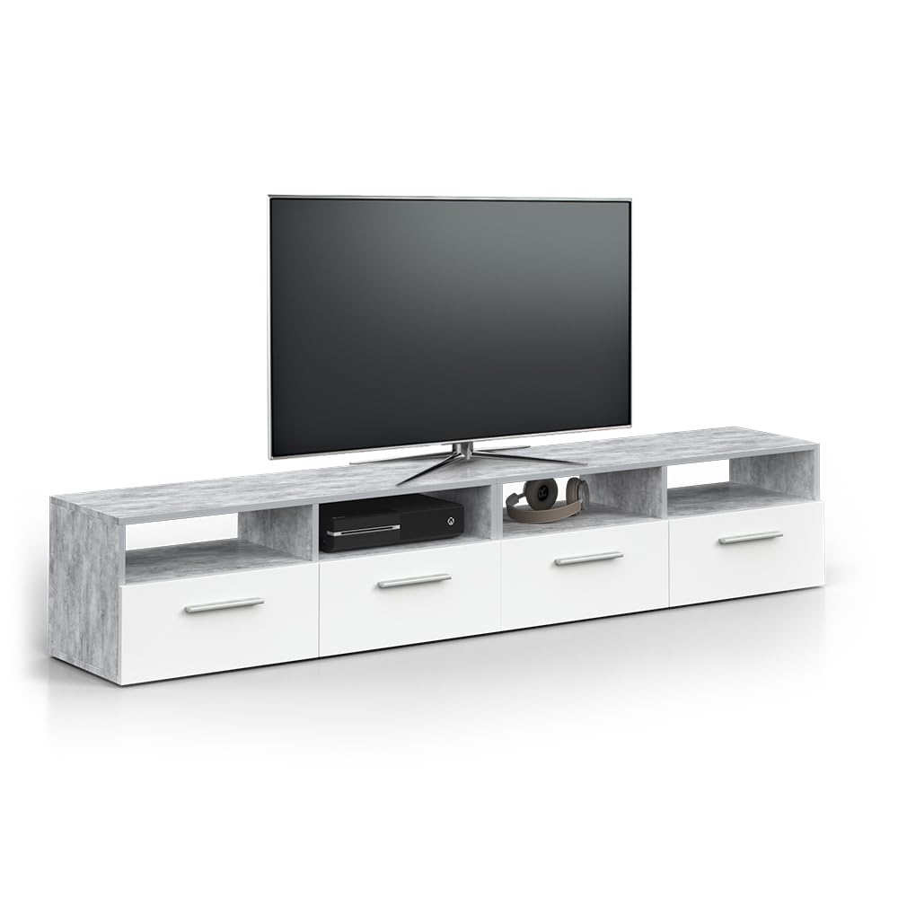 Vicco Diego Lowboard – TV Table Sideboard, TV Cabinet, TV Board Cupboard