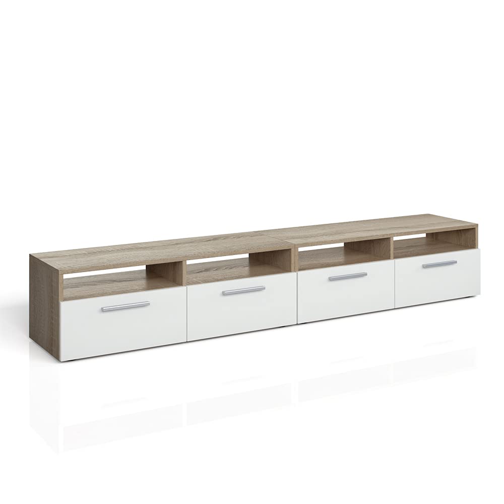 Vicco Diego Lowboard – TV Table Sideboard, TV Cabinet, TV Board Cupboard