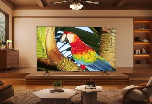 TCL 43T69C 43 Zoll QLED, Direct LED TV, 4K HDR TV, Smart Google TV (Dolby Vision & Atmos, Game Master, Motion Clarity, Kompatibel mit Google Assistant & Alexa)