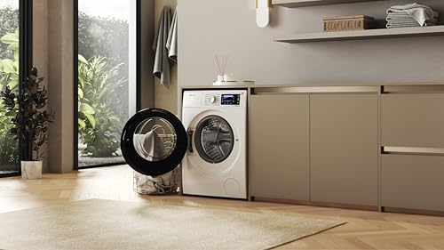 Bauknecht B6R 88 Silence DE Washing Machine, 8 kg, Front Loader, Supreme Silence, Energy Efficiency A-20%, 1400 rpm, ZEN Motor, Particularly Quiet Washing Machine, Steam 3.0-3, Powerful Steam