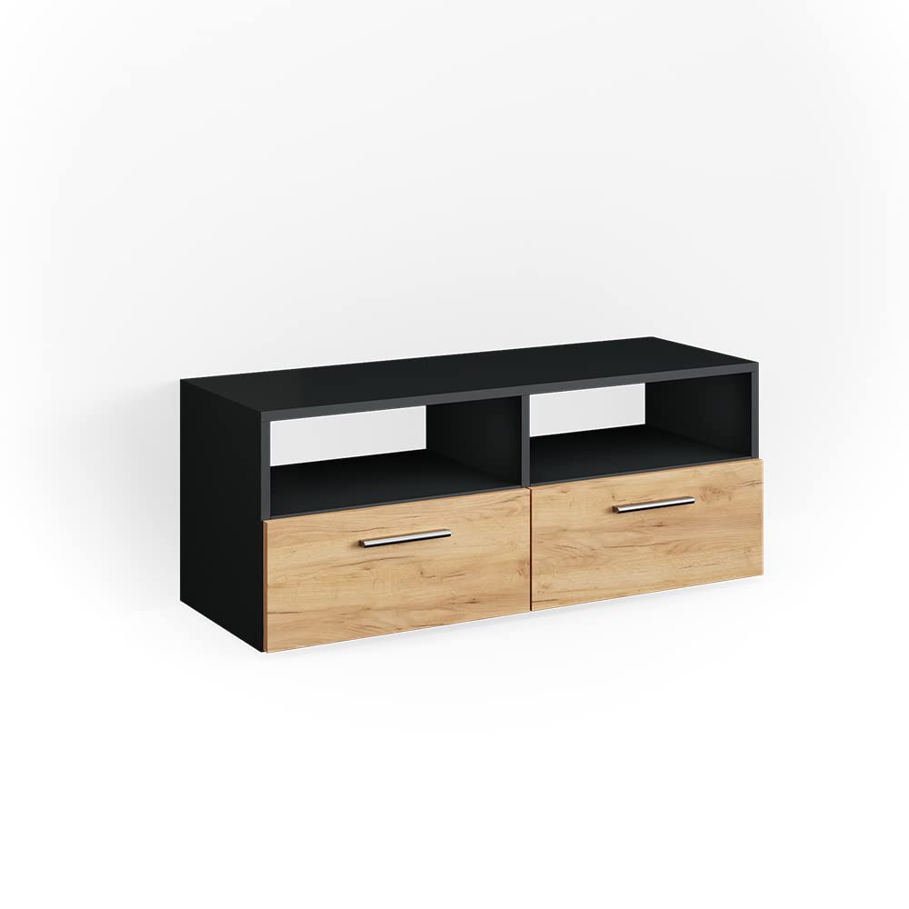 Vicco Diego Lowboard – TV Table Sideboard, TV Cabinet, TV Board Cupboard