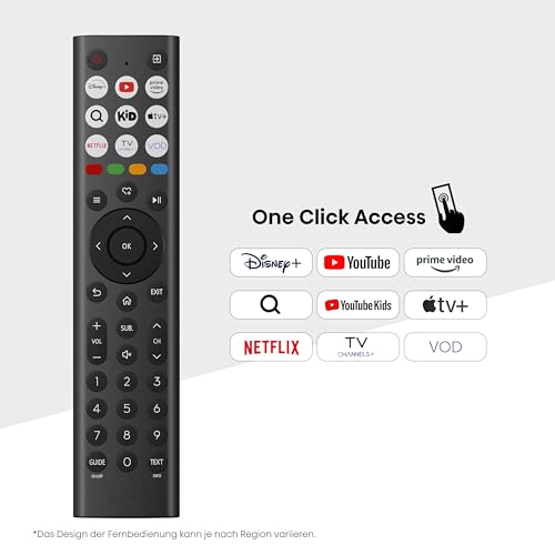 Hisense 40E4QT Fire Viewer, 40 Inches, DLED, Smart TV, Game Mode, AI Sports Mode, Dolby Audio, Dolby MS12, DTS Virtual X, HDR10, HLG, Full HD, High Contrast, Noise Reduction [2025]
