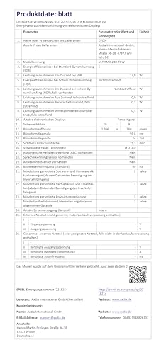 DYON ULTIMAX 43F-TI - 43 Inch (108 cm) Full HD Smart TV with Samsung Tizen OS, Triple Tuner (DVB-C/-S2/-T2), Samsung Smart & Gaming Hub, Prime Video, Netflix, Disney+ [2025]