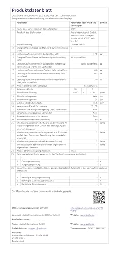 DYON ULTIMAX 43F-TI - 43 Inch (108 cm) Full HD Smart TV with Samsung Tizen OS, Triple Tuner (DVB-C/-S2/-T2), Samsung Smart & Gaming Hub, Prime Video, Netflix, Disney+ [2025]