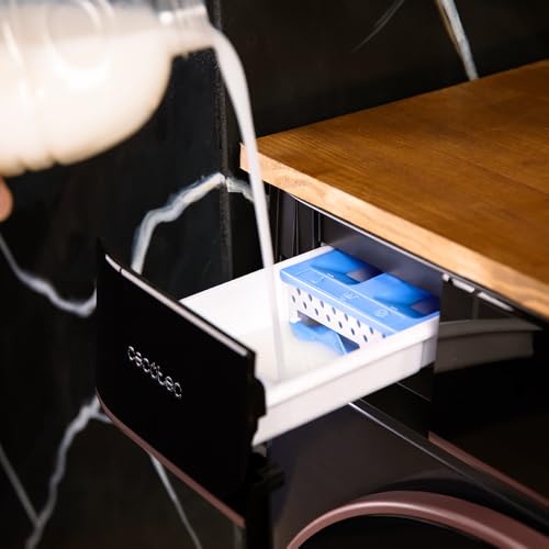 Cecotec Washing Machine 10 kg Front Loader Bolero Dress Code 10950 Car Socket Inverter 3D Steel A. 1400 rpm, Matrix Display 9.2 Inches, 16 Prog, Low Consumption, Inverter Plus Motor, Auto Dosage,