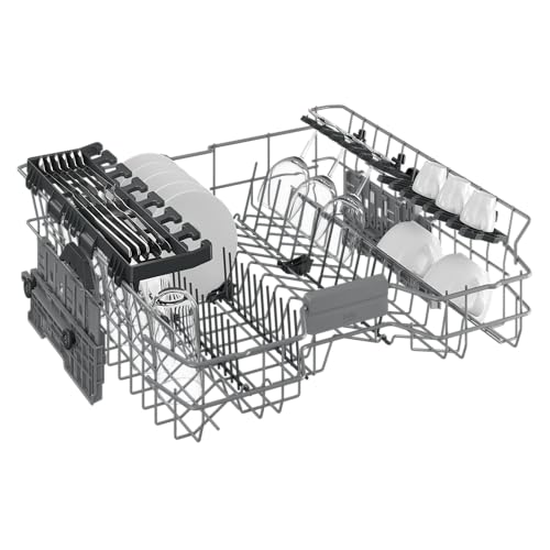 Beko BDFN26430S Dishwasher 60 cm, Freestanding, Undermountable, for 14 Place Settings, 6 Programmes, 4 Additional Functions, 3 Sink Levels, HygieneIntense, SelfDry, Program for Half Load, Silver