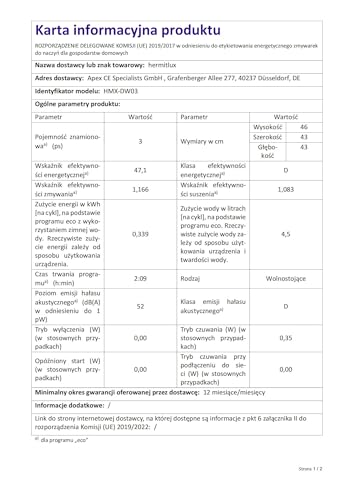 Hermitlux Tischgeschirrspüler, mini spülmaschine mit 7+3 Programme, 5 Maßgedecken, 5L Wassertank, Startverzögerung und Kindersicherung