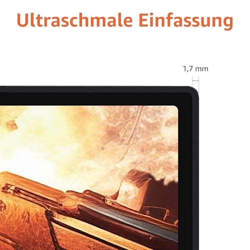 Amazon Basics Gaming-Monitor 24 Zoll (61 cm), FHD 1080p, 165 Hz, VESA-kompatibel, adaptive Synchronisierung, 1 ms Reaktion, Schwarz