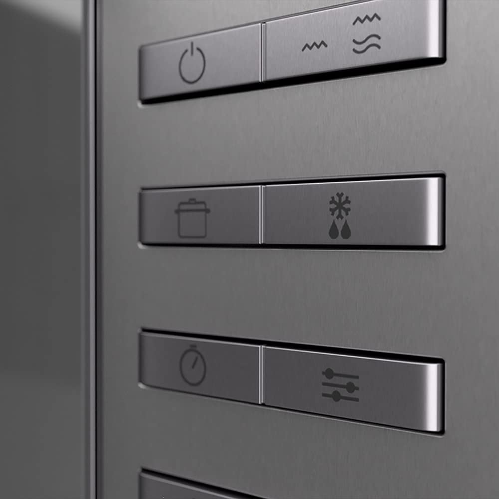 Cecotec Microwave Pro Clean 5020 Mirror, 700 W, 20 L Polished, 3D Wave, Ready 2 Clean, LCD, 60 Minutes Cooking Timer, 8 Programmes, Stainless Steel in Silver