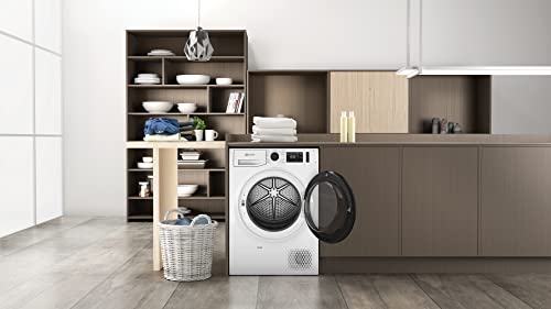 Bauknecht BD 8D WWS Heat Pump Dryer / 8 kg / Energy Efficiency Class A++ / Precision Dry - Intelligent Drying / Inverter Motor / Slim - Extra Slim / Drum Lighting