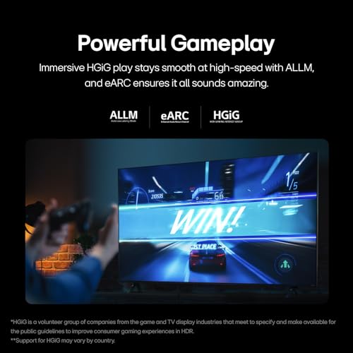 LG 65NANO81T6A TV 65 Inch (165 cm) NanoCell TV (α5 Gen7 4K AI Processor, webOS 24, HDR10, up to 60Hz) [Model Year 2024]