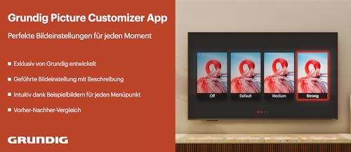 Grundig 40 VOE 64 TV 40 Inch (100 cm) LED TV, Google TV, Full HD, Dolby Digital, Magic Fidelity, Chromecast Built-in, Bluetooth, Smart TV, Voice Control, Black