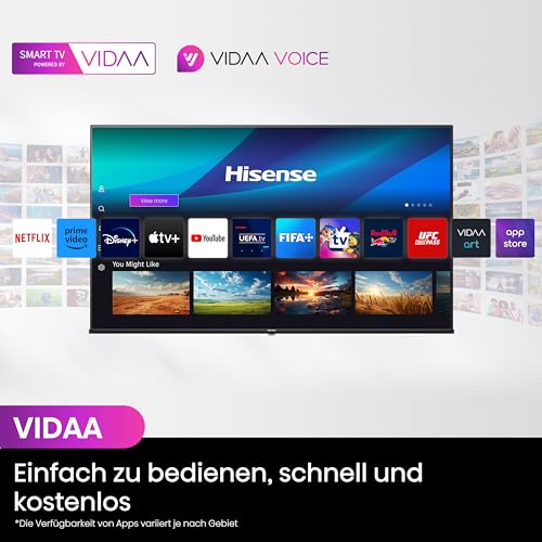 Hisense 43E7Q 43 Inch 4K UHD QLED, Smart TV, Game Mode Plus, Filmaker Mode, Dolby Vision Atmos, HDR10, HLG, HDR Immersive, AI 4K Upscaler, Dolby MS12, DTS X, Voice Control [2025]