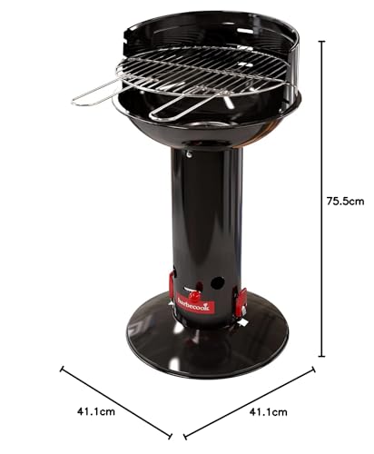 barbecook® Loewy 40 41.1 x 41.1 x 75.5 cm black charcoal BBQ