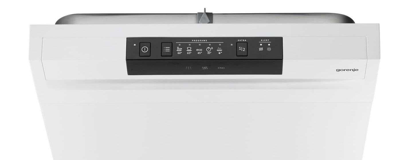 Gorenje GS643C90W Dishwasher/Freestanding/60 Width/16 Place Settings/6 Programmes/TotalDry/Total AquaStop/MultiClack/FlexUse/Intensive Programme/Crystal Glass/Energy Efficiency: C/Dimensions (H x W x