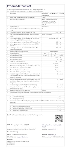 DYON iGoo-TV 50U-2 - 50 Inch (126 cm) 4K Ultra HD Smart TV with Google TV, HDR10, Triple Tuner (DVB-S2/C/T2), WiFi, Bluetooth, Google Assistant, Netflix, Prime Video, [2025 Model]