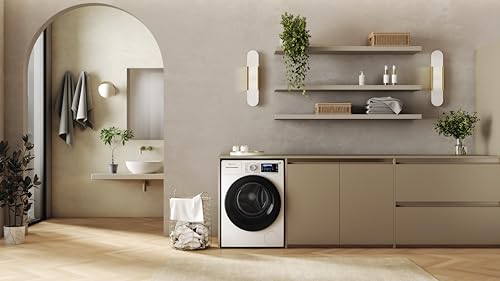 Bauknecht B6R 88 Silence DE Washing Machine, 8 kg, Front Loader, Supreme Silence, Energy Efficiency A-20%, 1400 rpm, ZEN Motor, Particularly Quiet Washing Machine, Steam 3.0-3, Powerful Steam