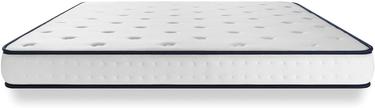 COSMOS - Mattress 180 x 200 cm Upsilon Cold Foam Mattress Hardness H2 - Oeko-Tex Certified - Latex Blue 7-Zone Mattress Height 21 cm - Made in EU