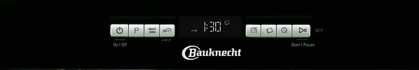 Bauknecht BBO 3O41 PLT Integrated Dishwasher 60 cm / 14 Place Settings / 10 Standard Programmes and 1 Sensor Program / PowerClean / ActiveDry / Cutlery Drawer / Full Water Protection / Built-in