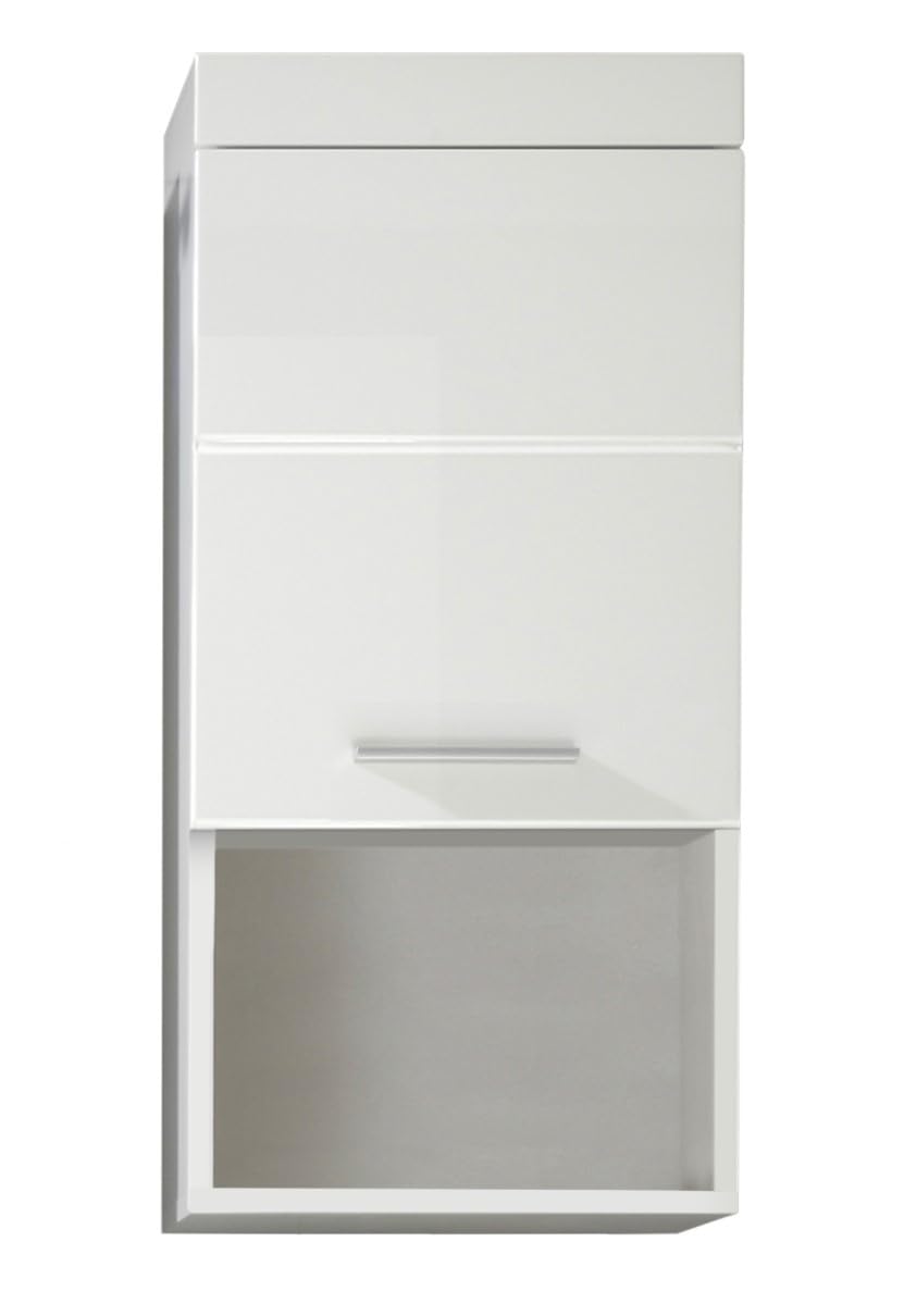 Trendteam Amanda Smart Living Bathroom Wall Cupboard 37 x 77 x 23 cm with Lots of Storage Space