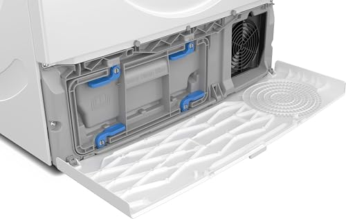 Siemens WT45HV0EM iQ300 Heat Pump Dryer, 8 kg, autoDry, super40 Programme, 63 dB, Touch LED Display, SoftDry, Outdoor Program, EasyClean Filter, Child Lock, White