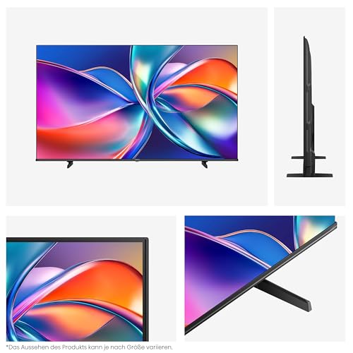 Hisense 43E7Q 43 Inch 4K UHD QLED, Smart TV, Game Mode Plus, Filmaker Mode, Dolby Vision Atmos, HDR10, HLG, HDR Immersive, AI 4K Upscaler, Dolby MS12, DTS X, Voice Control [2025]