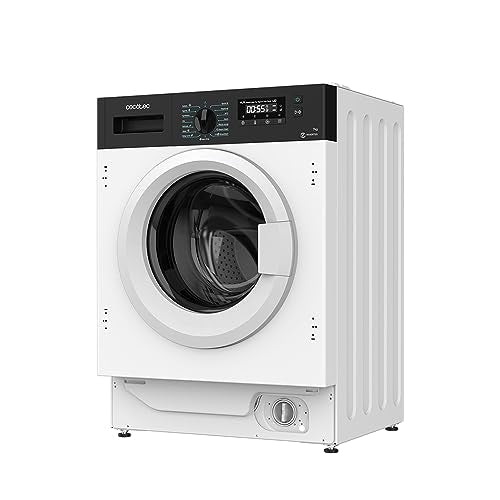 Cecotec 9 kg Carg Front Bolero Dresscode 940 BI Inverter A, 1950 W, 1400 U/min programmierbar, 16 Programmierbare Programme, Energiesparend, Delay Start, LED-Display, Dampf SteamMax.