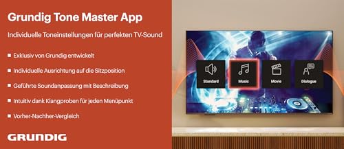Grundig 40 VOE 64 TV 40 Inch (100 cm) LED TV, Google TV, Full HD, Dolby Digital, Magic Fidelity, Chromecast Built-in, Bluetooth, Smart TV, Voice Control, Black