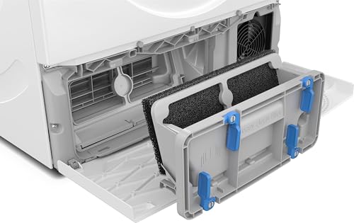 Siemens WT45HV0EM iQ300 Heat Pump Dryer, 8 kg, autoDry, super40 Programme, 63 dB, Touch LED Display, SoftDry, Outdoor Program, EasyClean Filter, Child Lock, White