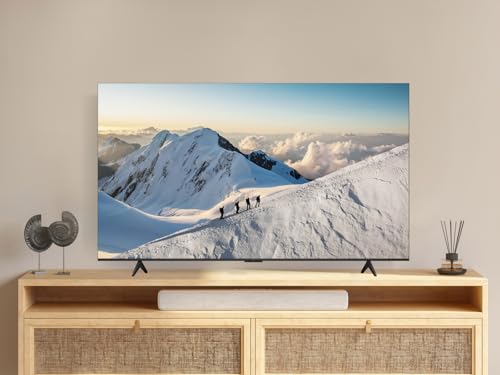 TCL 43T69C 43 Zoll QLED, Direct LED TV, 4K HDR TV, Smart Google TV (Dolby Vision & Atmos, Game Master, Motion Clarity, Kompatibel mit Google Assistant & Alexa)