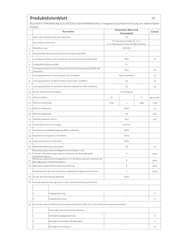 TCL 43V6C 43 Inch 4K UHD Smart TV - HDR10+, HVA Panel, Dolby Vision, Google TV, HDMI 2.1, DVB-T2/C/S2, Bluetooth 5.2, Voice Control with Alexa & Google Assistant