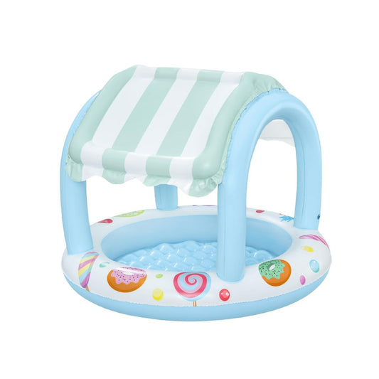 Bestway Planschbecken Sweet Shope mit Sonnenschutzdach 104 x 84 cm