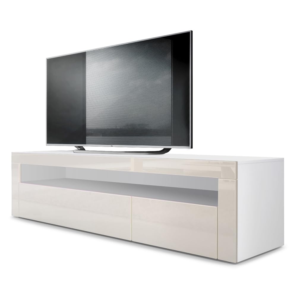 Vladon Valencia Chest of Drawers Sideboard White